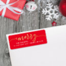 Zoek naar kerstkaarten etiketten Typografie
