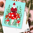 Recherche de père noël moderne cartes postales Mignon