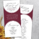 Recherche de burgundy mariage programmes Calligraphie