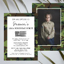 Recherche de de camouflage invitations Simple