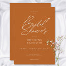 Recherche de burnt orange invitations Classique