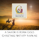 Recherche de nativité serviettes Noël