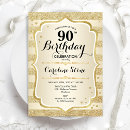 Recherche de milestone anniversaire invitations 90th birthday