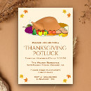Zoek naar thanksgiving potluck uitnodigingen Feestmaal