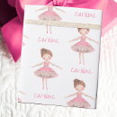 Recherche de danseuse de ballerine papier cadeau Girl