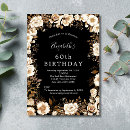 Recherche de black white gold invitations Aquarelle