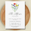 Recherche de fleur baby shower invitations Chic boho