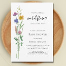 Recherche de wildflower baby shower invitations Aquarelle