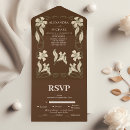 Recherche de menu vintage mariage invitations Floral