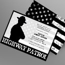 Recherche de patrouille invitations Police