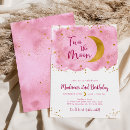 Recherche de galaxy anniversaire invitations Lune et étoiles