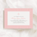 Recherche de rose de bébé baptême invitations Baby girl