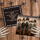 Recherche de squelette halloween invitations Costumes et cocktails