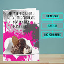 Recherche de de chocolat vœux cartes Typographie