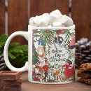 Recherche de chant de noël tasses Illustration