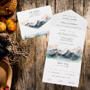 Recherche de de montagne mariage invitations Automne