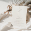 Recherche de taureau cartes invitations Minimaliste