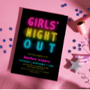 Recherche de girls night invitations Rétro