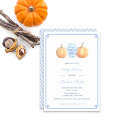 Zoek naar pompoen babyshower uitnodigingen Elegant