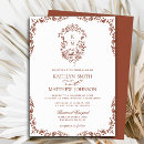 Recherche de renaissance mariage invitations Vintage