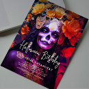 Recherche de anniversaire adulte halloween invitations Crâne