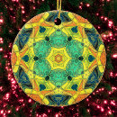 Zoek naar mosaic kerstdecoratie Gekleurd glas