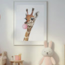 Zoek naar kinderkamer posters Giraffe