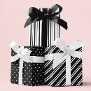 Recherche de motif monochrome papier cadeau Moderne