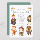 Recherche de costume halloween anniversaire invitations Pour enfants