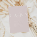 Recherche de roses pâles invitations Mother to be