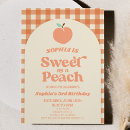 Recherche de fruit anniversaire invitations Girl