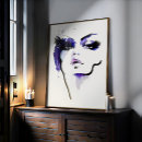 Recherche de peinture femme posters Visage