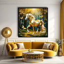 Recherche de cheval de palomino posters Imaginaire