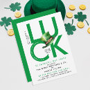 Recherche de irish invitations Vert