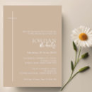 Recherche de beige baptême invitations Au