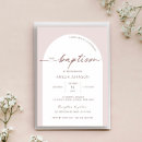 Recherche de modern baptême invitations Élégant