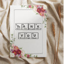 Recherche de chimistes vœux cartes Science