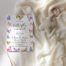 Recherche de papillon invitations Mother to be