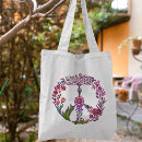Recherche de peace sign messenger sacs Fleurs