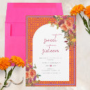 Recherche de fuchsia 16ans anniversaire invitations Rose