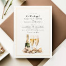 Zoek naar champagne toast uitnodigingen Goud
