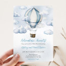 Zoek naar adventure awaits babyshower uitnodigingen Blauw