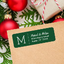 Recherche de simple monogram étiquettes adresse retour Tendance