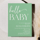 Recherche de hello baby shower invitations Bonjour bébé
