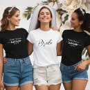 Recherche de bachelorette tshirts Noir et blanc