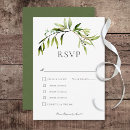 Recherche de mariage cartons réponses Vert sauge