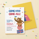 Recherche de de cirque anniversaire invitations Venez tous