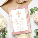 Recherche de traditionnel baptême invitations Rose