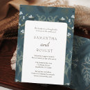 Recherche de blanc bleu marine invitations Romantique