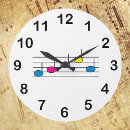 Recherche de nombres colorés horloges Musique